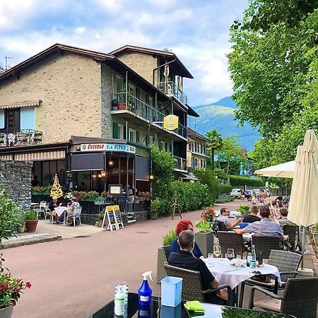 Hotel Osteria La Riva Minusio Zewnętrze zdjęcie