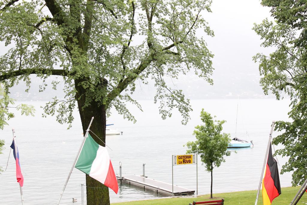 Hotel Osteria La Riva Minusio Zewnętrze zdjęcie